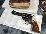 1981 Colt New Frontier Flat Top Target SAA, 44-40, 4 3/4 inch W/Box, Unfired Since Factory - 13 of 14