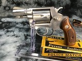 1969 Early Production Smith & Wesson model 60, Chiefs Special Stainless,W/Box,.38 Special. R prefix - 11 of 19