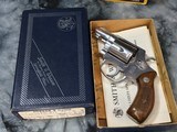1969 Early Production Smith & Wesson model 60, Chiefs Special Stainless,W/Box,.38 Special. R prefix - 18 of 19