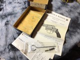 1969 Early Production Smith & Wesson model 60, Chiefs Special Stainless,W/Box,.38 Special. R prefix - 19 of 19