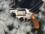 1969 Early Production Smith & Wesson model 60, Chiefs Special Stainless,W/Box,.38 Special. R prefix - 16 of 19