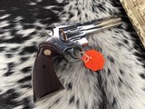 1994 Colt Python, BRIGHT STAINLESS, 6 inch, Unfired Since Factory, W/Box, 99%, Trades Welcome! - 14 of 16