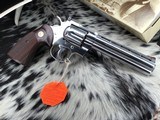 1994 Colt Python, BRIGHT STAINLESS, 6 inch, Unfired Since Factory, W/Box, 99%, Trades Welcome! - 7 of 16
