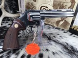 1994 Colt Python, BRIGHT STAINLESS, 6 inch, Unfired Since Factory, W/Box, 99%, Trades Welcome! - 9 of 16