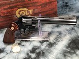 1980 Colt Python, 8 inch barrel, .357 magnum, LNIB - 13 of 14