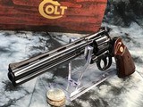 1980 Colt Python, 8 inch barrel, .357 magnum, LNIB - 6 of 14