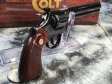 1980 Colt Python, 8 inch barrel, .357 magnum, LNIB - 8 of 14