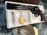 1980 Colt Python, 8 inch barrel, .357 magnum, LNIB - 7 of 14