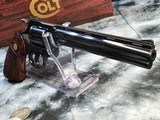 1980 Colt Python, 8 inch barrel, .357 magnum, LNIB - 4 of 14