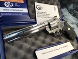 1993 Colt Anaconda 8 inch, .44 Magnum, Boxed, Beautiful - 1 of 20