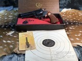 1970 Colt Diamondback .22 LR, Four Inch, Matching Number Box and Test Target, 97% - 17 of 19