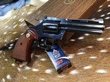 1970 Colt Diamondback .22 LR, Four Inch, Matching Number Box and Test Target, 97% - 12 of 19