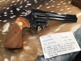 1980 Colt Diamondback .22 LR, 6 inch, 99%, Matching Original Box, Gorgeous - 5 of 23