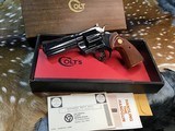 1972 Colt Python, 4 inch, 98% or Better, Boxed, Beautiful - 16 of 20