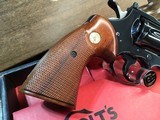 1972 Colt Python, 4 inch, 98% or Better, Boxed, Beautiful - 4 of 20