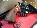1972 Colt Python, 4 inch, 98% or Better, Boxed, Beautiful - 10 of 20