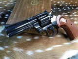 1972 Colt Python, 4 inch, 98% or Better, Boxed, Beautiful - 1 of 20