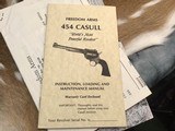 LNIB Freedom Arms 454 Casull Revolver , 6 inch Stainless, Early Model W/Box & Papers - 16 of 22