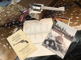 LNIB Freedom Arms 454 Casull Revolver , 6 inch Stainless, Early Model W/Box & Papers - 17 of 22