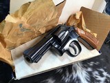 Smith & Wesson .357 Combat Magnum, Model 13-4, Scarce 3 inch Barrel, Boxed - 1 of 20