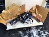 Smith & Wesson .357 Combat Magnum, Model 13-4, Scarce 3 inch Barrel, Boxed - 18 of 20
