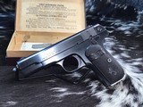 1903 Colt Hammerless .32, Mfg. 1920 Excellent in Original Box, Trades Welcome - 14 of 17