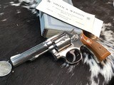 Smith & Wesson Model 13, The .357 Magnum Military & Police Heavy Barrel, Nickel, 4 inch, Boxed, Trades Welcome - 8 of 18