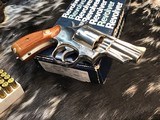 Smith & Wesson 19-5, .357 Combat Magnum, Nickel, 2.5 inch, Unfired since Factory W/Box, Tools, and Paperwork, Trades Welcome - 12 of 21