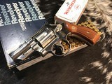 Smith & Wesson 19-5, .357 Combat Magnum, Nickel, 2.5 inch, Unfired since Factory W/Box, Tools, and Paperwork, Trades Welcome - 18 of 21