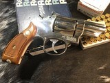 Smith & Wesson 19-5, .357 Combat Magnum, Nickel, 2.5 inch, Unfired since Factory W/Box, Tools, and Paperwork, Trades Welcome - 5 of 21