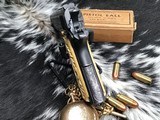 1918 Mfg. Colt 1911 US Army WWI, Engraved W/ Carved Ivory Grips, - 22 of 25