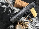 1918 Mfg. Colt 1911 US Army WWI, Engraved W/ Carved Ivory Grips, - 12 of 25