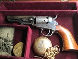 1849 Colt Pocket, Mfg. 1855, High condition ,Cased, .31 caliber, 4 inch - 21 of 25