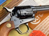 Colt 150 Annv. SAA ,10 inch, Factory Engraved, .45 Colt, Cased - 23 of 24