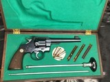 1936 Colt Officers Model Heavy Barrel Target, .38 Special, Cased, Trades Welcome! - 1 of 20