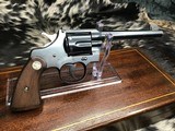 1936 Colt Officers Model Heavy Barrel Target, .38 Special, Cased, Trades Welcome! - 2 of 20