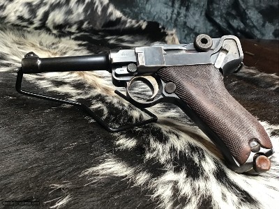 1916 DWM P08 Luger Double Date, .9mm, Matching, Trades Welcome! - Image 8 of 15