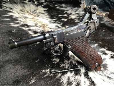 1916 DWM P08 Luger Double Date, .9mm, Matching, Trades Welcome! - Image 6 of 15