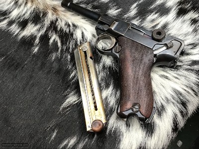 1916 DWM P08 Luger Double Date, .9mm, Matching, Trades Welcome! - Image 12 of 15