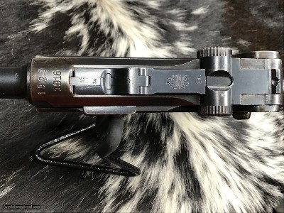 1916 DWM P08 Luger Double Date, .9mm, Matching, Trades Welcome! - Image 5 of 15