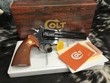 1975 Colt Python, 6 inch, .357 Magnum, Boxed - 1 of 17