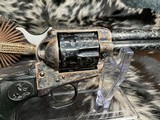 Colt SAA Custom Shop D Engraved, .45 Colt, Cased W/Letter, 1978 Mfg.,NOS, Trades Welcome! - 4 of 25