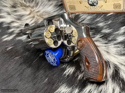 Smith & Wesson model 21-4, Model 1950 .44 Military, Nickel .44 Special, Like New, Trades Welcome! - Image 13 of 13