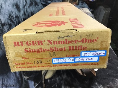 Ruger #1, 1981 CHP Overrun .357 Magnum, Rugers Rarest #1 CHP Overun W/O Logo, NIB, Trades Welcome! - Image 23 of 25