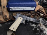 Colt Government Model 70 Series, Hand Engraved, Ivory Grips, Match Barrel, NIB, Trades Welcome! - 2 of 20
