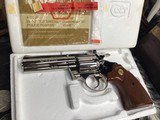 1983 Colt Diamonback .22 Nickel, 4 inch, Boxed W/Colt Letter - 18 of 25