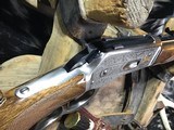 Factory Engraved & Gold Inlayed Browning Model 71, Signed - 12 of 22