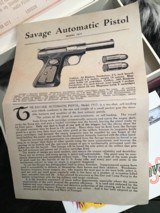 Savage - Model 1917, .32 acp/7.65mm, Boxed, Gorgeous Cond. Trades Welcome! - 20 of 21