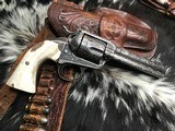 1905 Colt SAA Bisley, .38/40, Beautiful Hand Engraved, Stags, 4 3/4 inch, Gorgeous, Trades Welcome! - 20 of 25