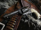 1905 Colt SAA Bisley, .38/40, Beautiful Hand Engraved, Stags, 4 3/4 inch, Gorgeous, Trades Welcome! - 14 of 25